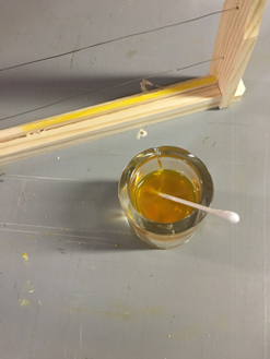 Melted beeswax Melted beeswax